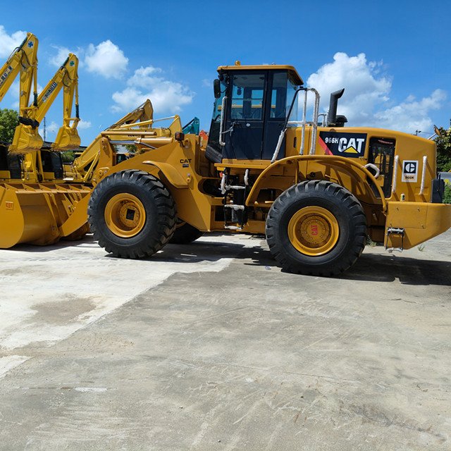 Marvelous Quality Used Loaders CAT 966H Original Front Loaders Caterpillar Front Loaders Second Hand Equipment Fast Shipping