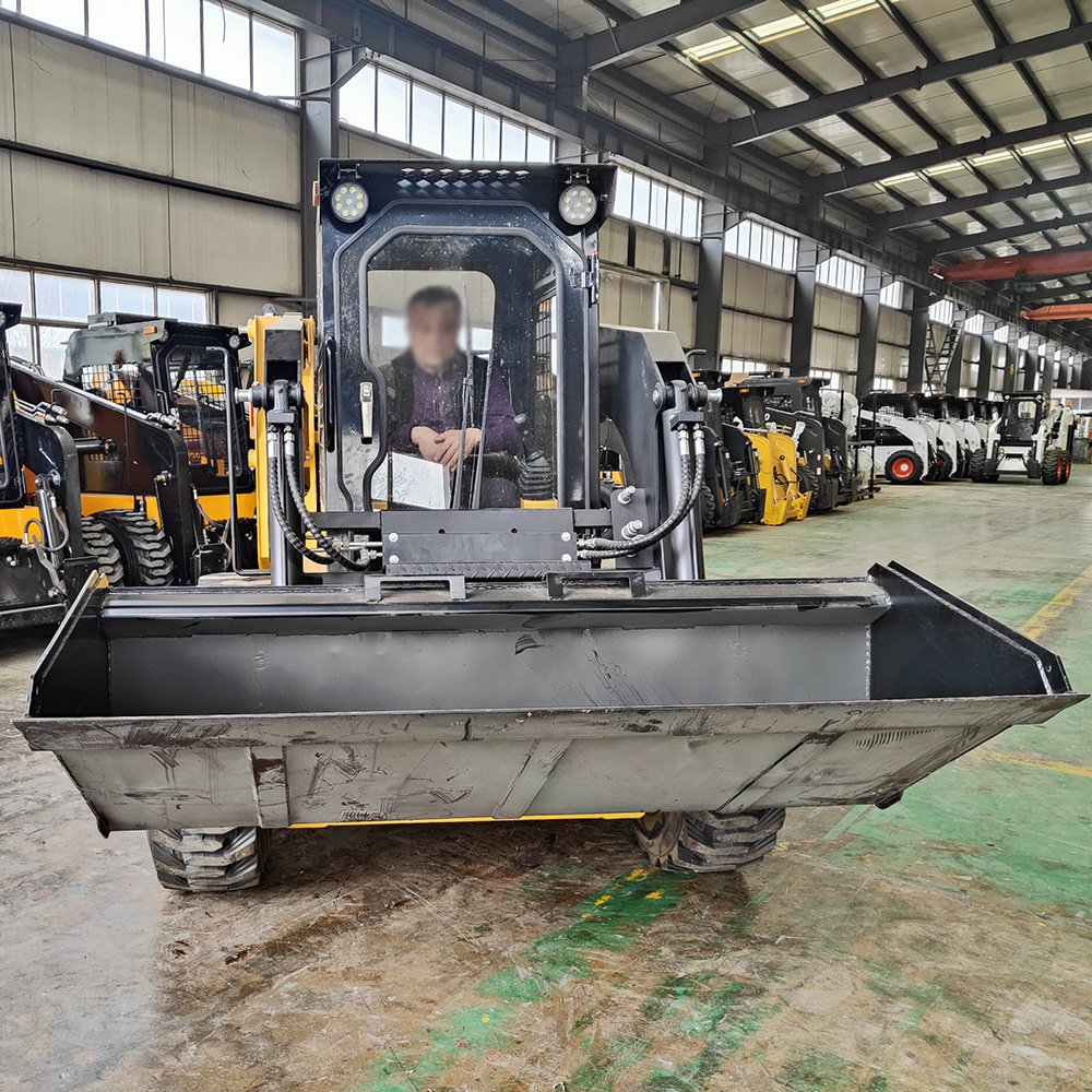 Procurement Festival Hot Sale 5 Ton Multifunctional Skid Steer Loaders Used Safety Steer Skid Loader with EPA Certified Engine