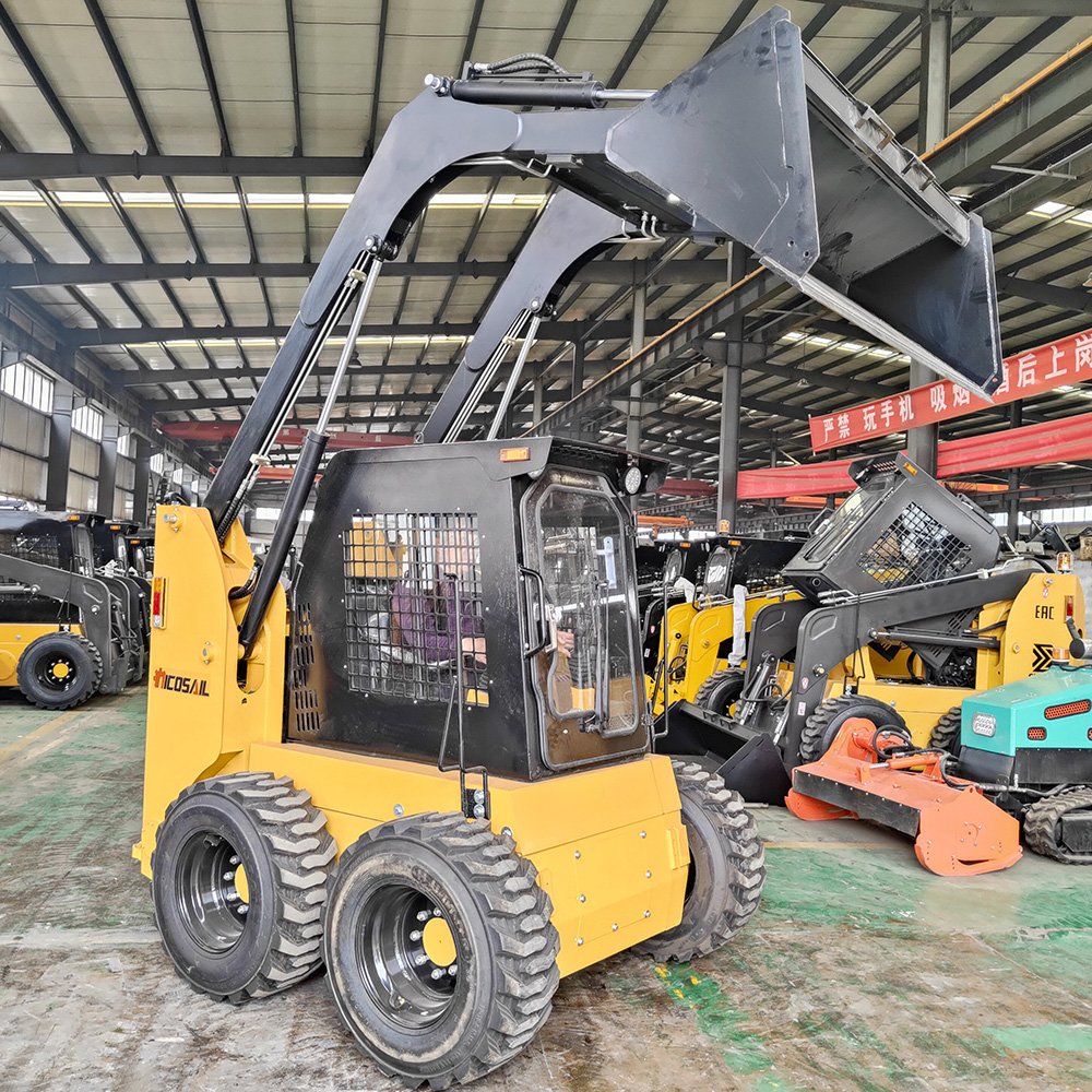 Procurement Festival Hot Sale 5 Ton Multifunctional Skid Steer Loaders Used Safety Steer Skid Loader with EPA Certified Engine