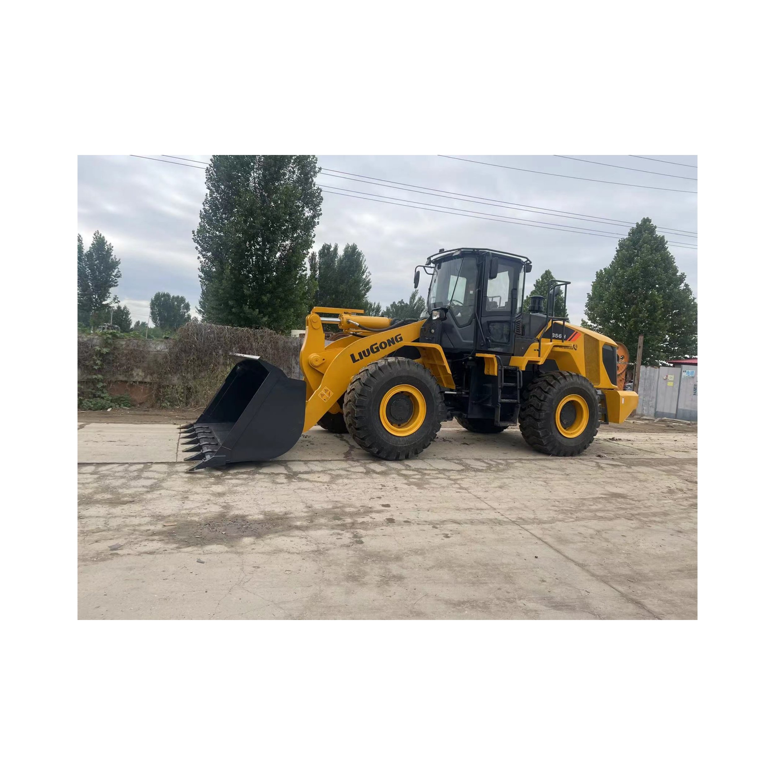 LIUGONG Quality Used Caterpillar 856H Wheel Loader 4x4 Large Wheel Skid Steer Construction Machinery with Bucket Attachment