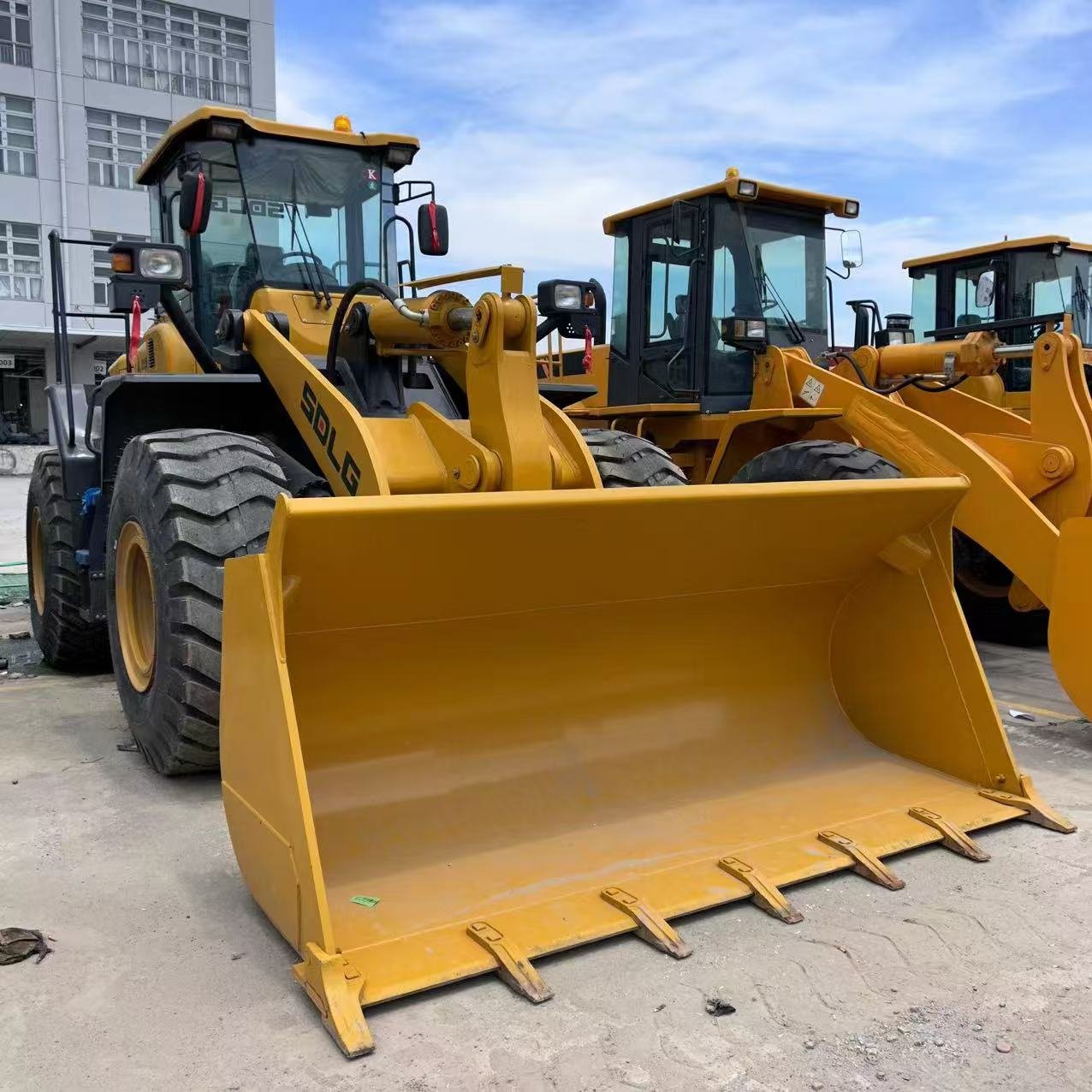 Used Chinese SDLG LG956L 5 ton mini Used front loader SDLG 953 956F 958 Used Small wheel loaders good condition cheap price