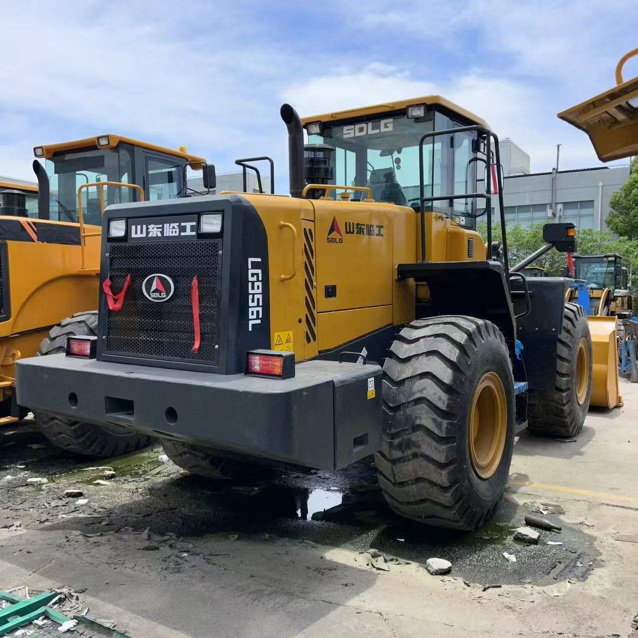 Used Chinese SDLG LG956L 5 ton mini Used front loader SDLG 953 956F 958 Used Small wheel loaders good condition cheap price