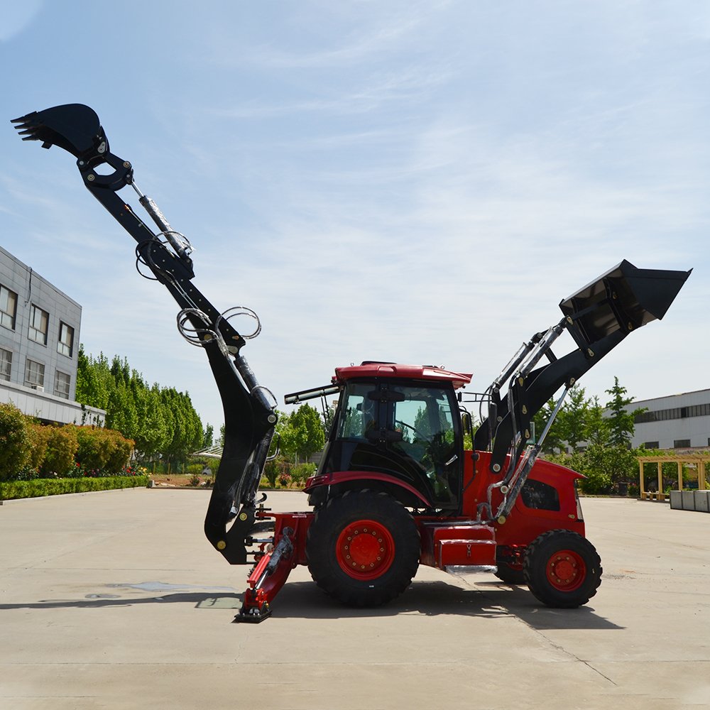 Manufacturer Construction and Farm Equipment WZ40-28 2.8Ton Backhoe Wheel Loader for Sale