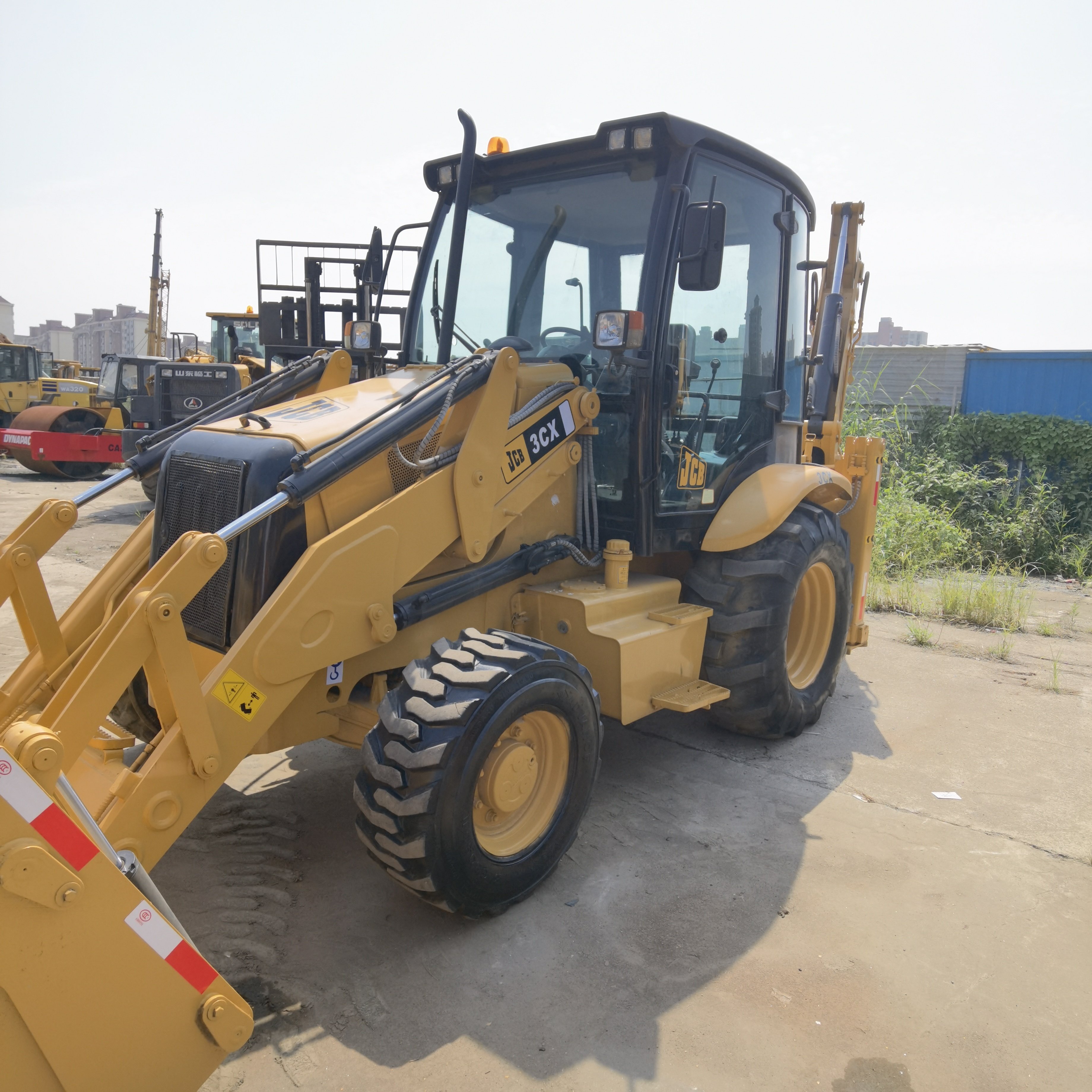 Cheap used backhoe loader JCB 3CX on sale in good condition secondhand backhoe loader jcb 3cx