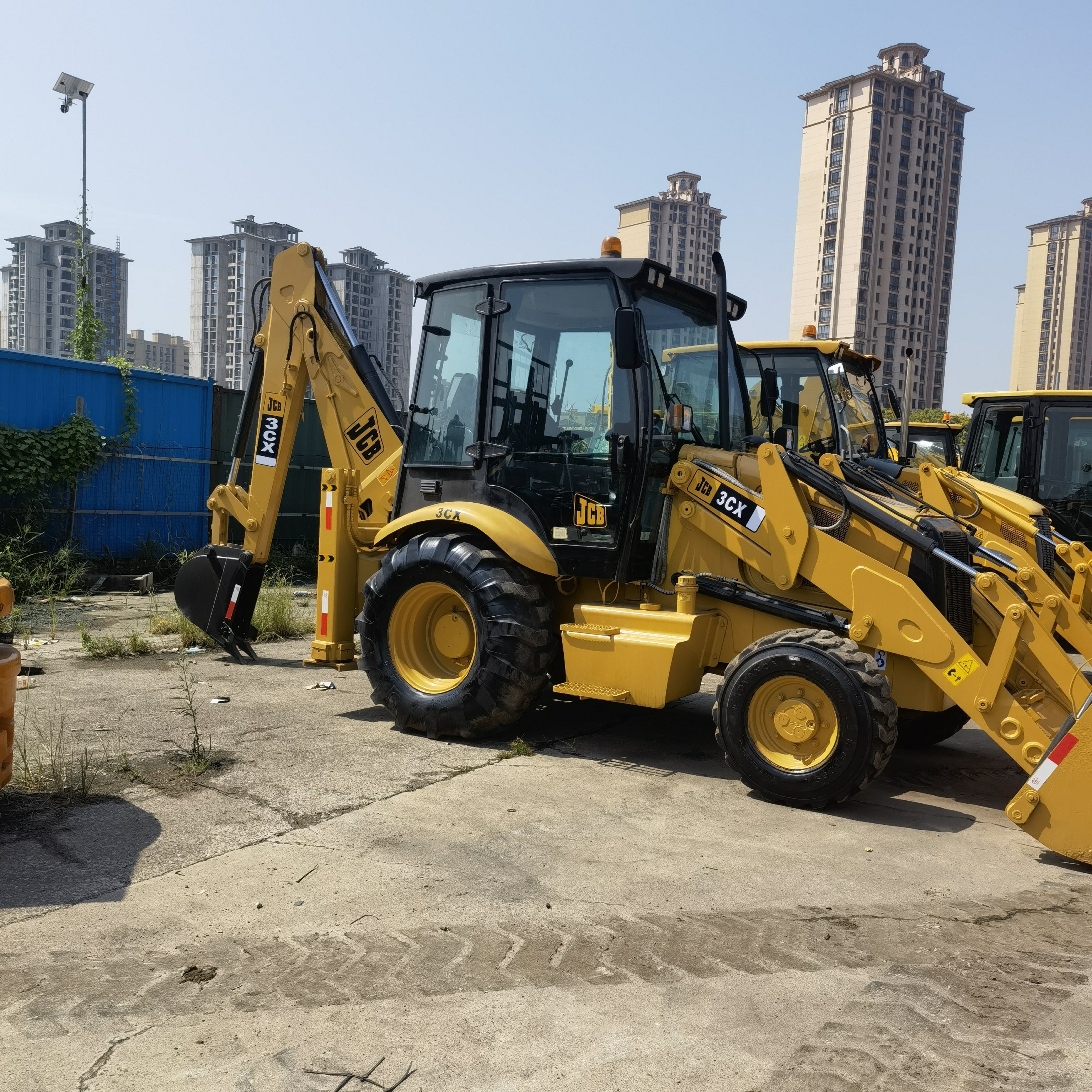 Cheap used backhoe loader JCB 3CX on sale in good condition secondhand backhoe loader jcb 3cx