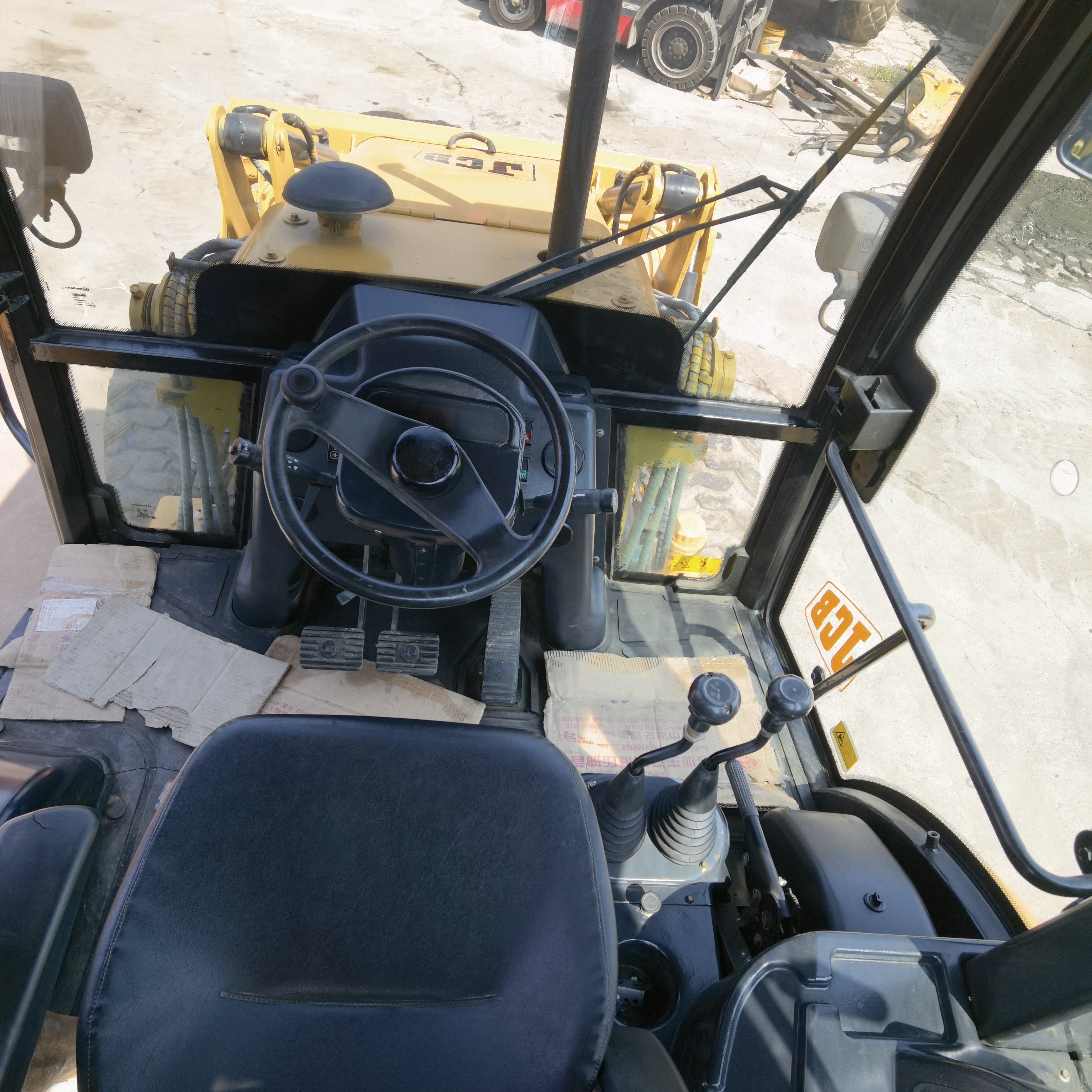 Cheap used backhoe loader JCB 3CX on sale in good condition secondhand backhoe loader jcb 3cx