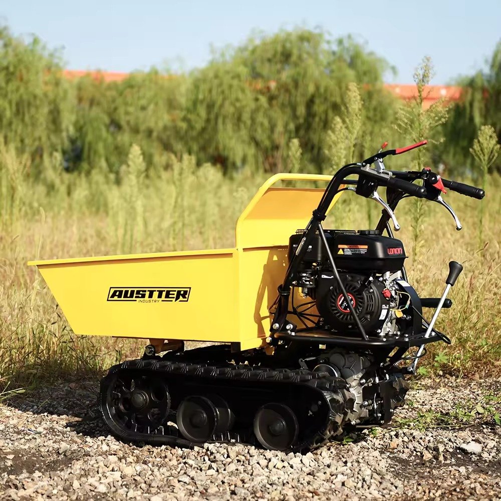 Mini Dumper 500kg 300kg Loading 4 Wheel Battery farm Minidumper Electric Power Barrow motor Wheelbarrow
