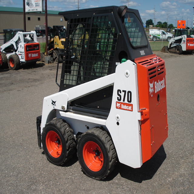 Used and New Good Condition Bobcat S70 The best selling used construction machinery in Bobcat S70 skip steer loader for sale