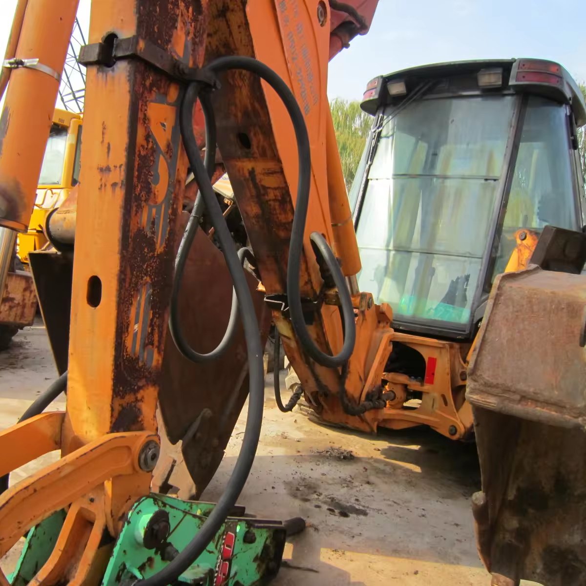 Used Case 580 Backhoe Loader 580l Professional Case 580 Super L Secondhand Backhoe Loader Original Case 5ton Hot Sale in Stock