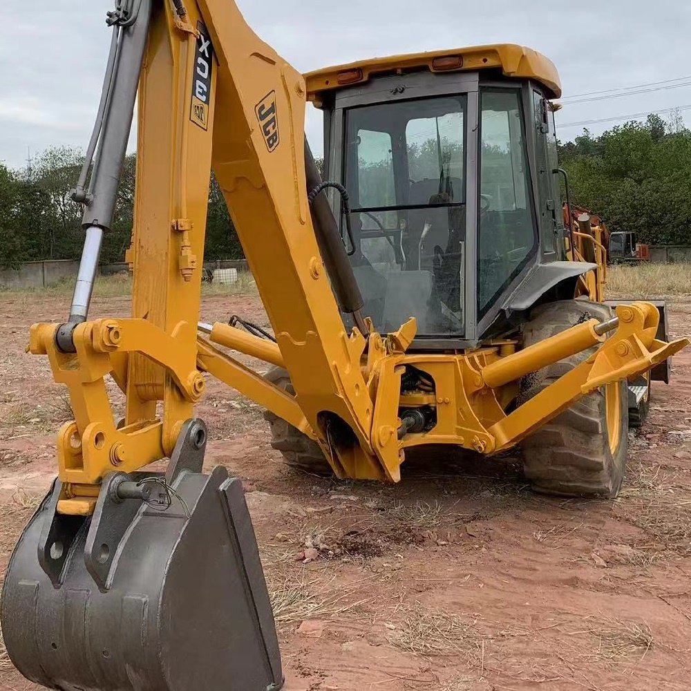 Cheap Earth-moving JCB 3CX Tractor for Sale 4x4 Wheel Front Used Loaders
