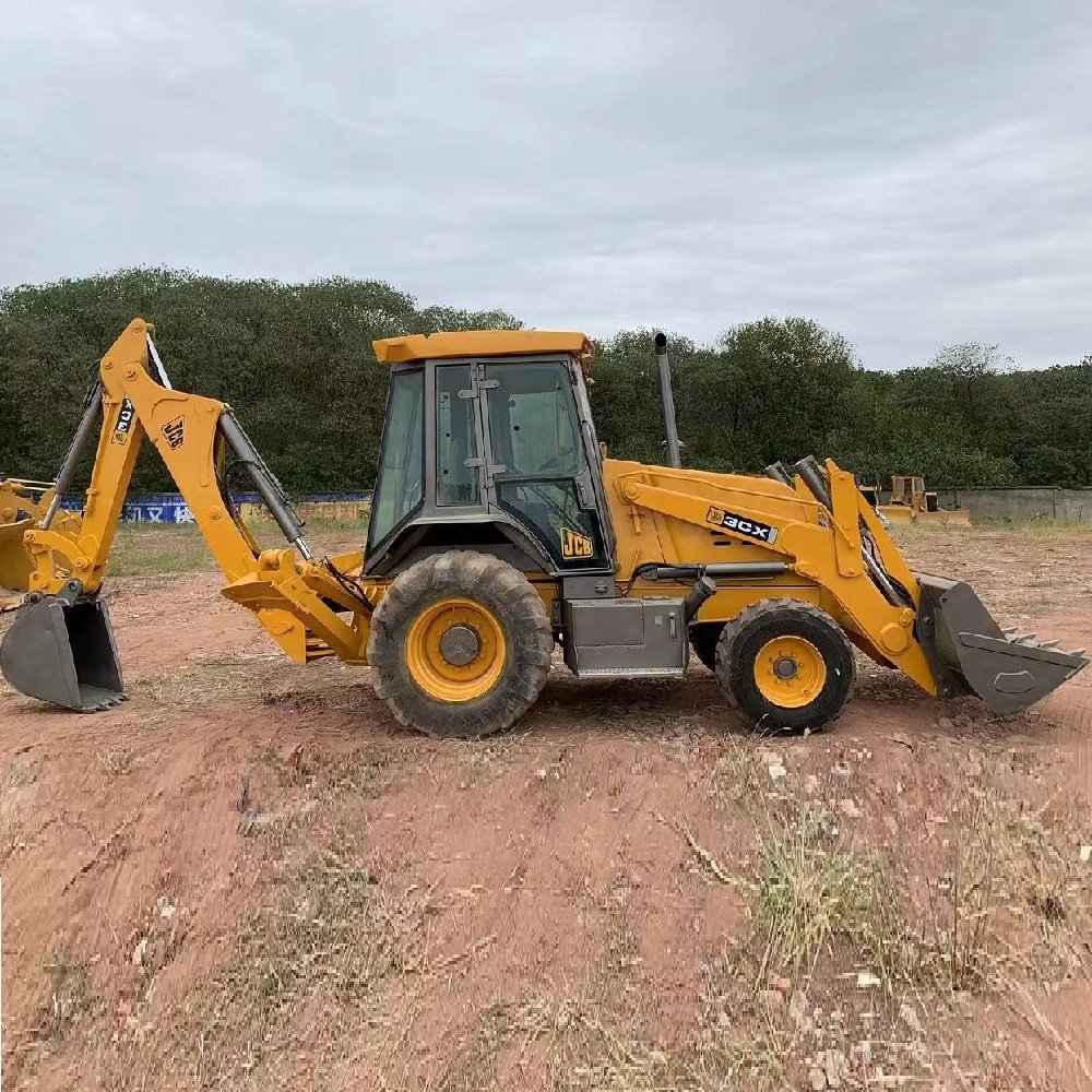 Cheap Earth-moving JCB 3CX Tractor for Sale 4x4 Wheel Front Used Loaders