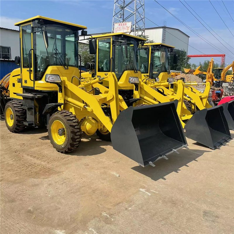 EPA Cheapest China smallest electric wheel backhoe loaders mini Articulated front end used loader