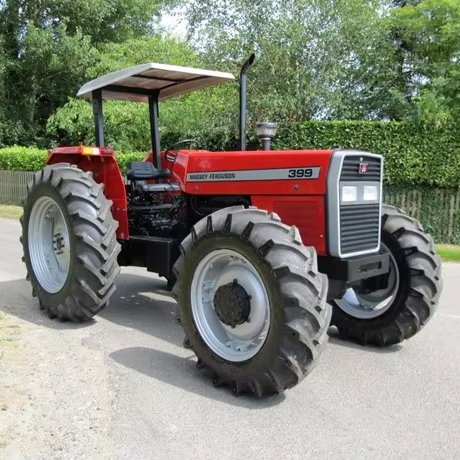 Massey Ferguson 399 4WD Used Agricultural Tractors for Sale Good Loaders for Farming