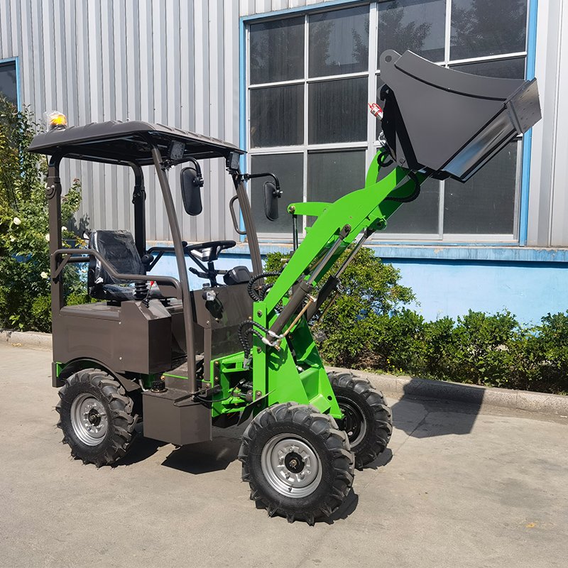 Cheap 400kg-6ton Mini wheel loaders mini front end loader small diesel/electric loader best price