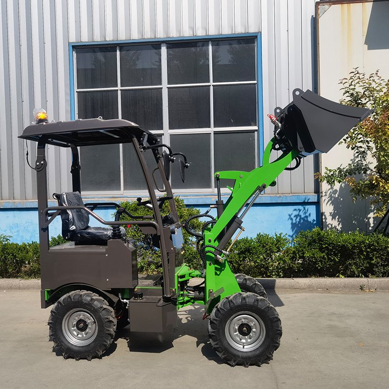 Cheap 400kg-6ton Mini wheel loaders mini front end loader small diesel/electric loader best price