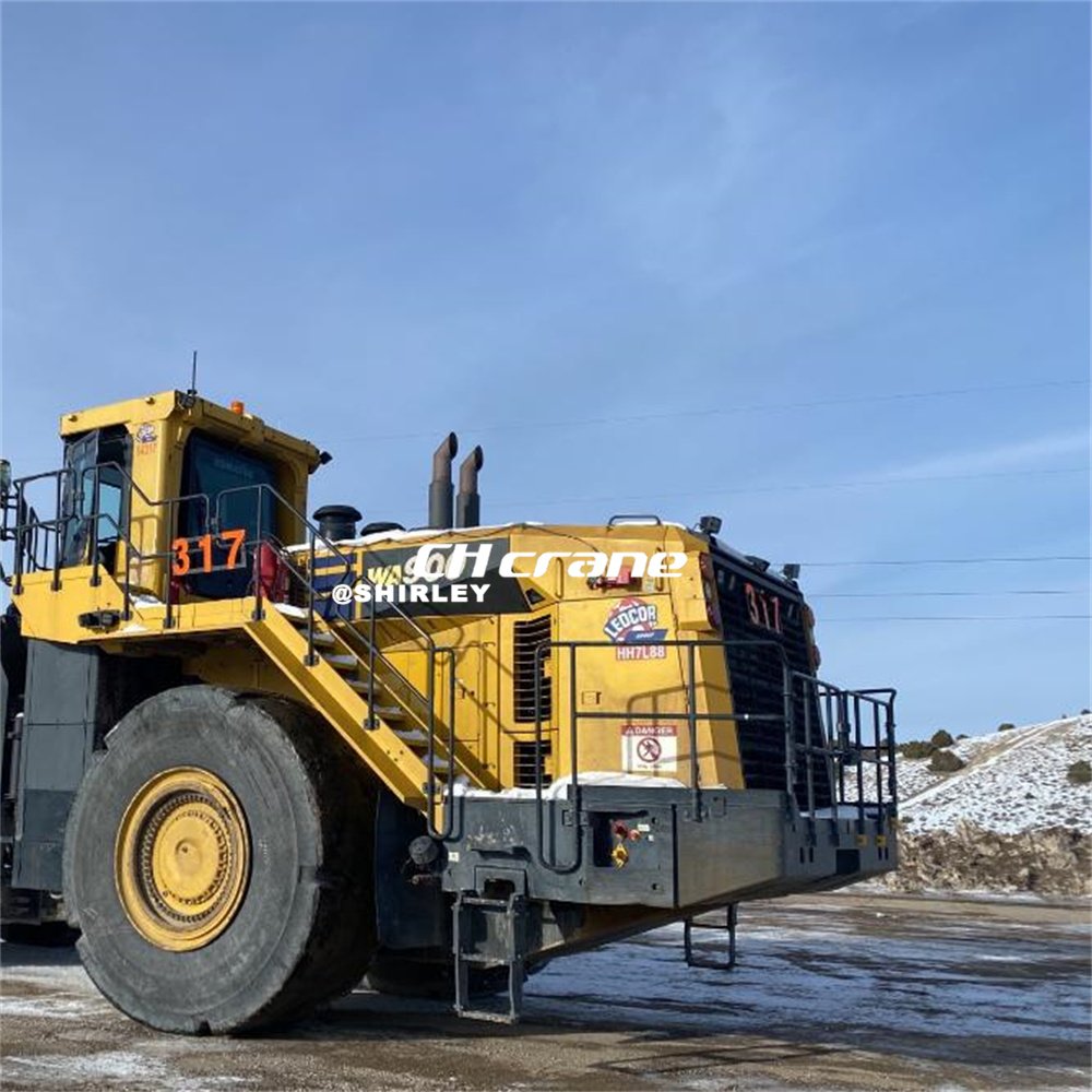 Used loader machine komatsu wa900 wa900-8r in high quality wa470 wa600 wa600-6 wheel loader good price for sale