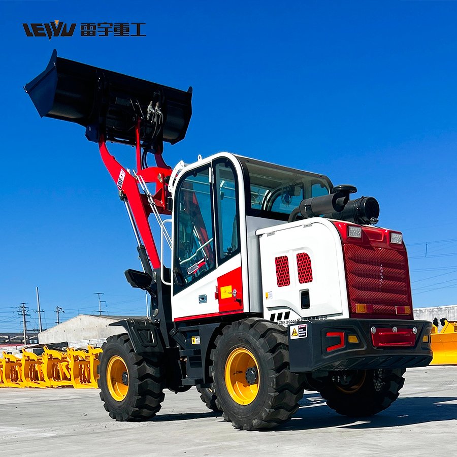 3ton 4ton 5ton Loader New Mini Loader 4x4 Wheel Loader With Bucket Attachment