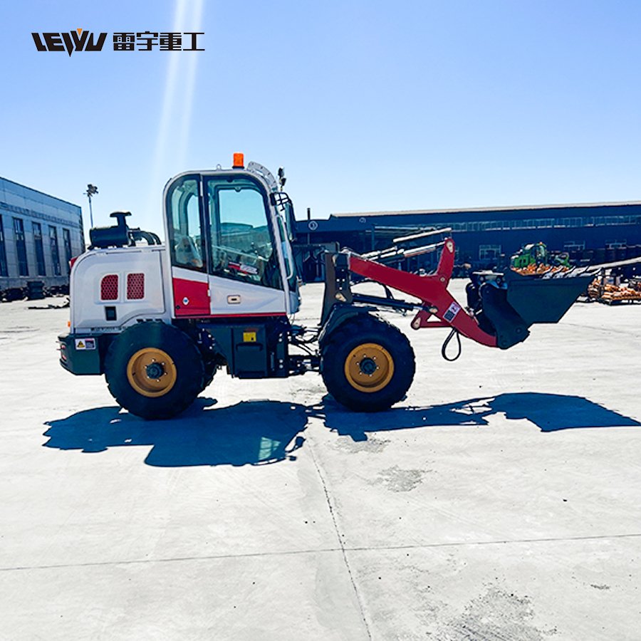 3ton 4ton 5ton Loader New Mini Loader 4x4 Wheel Loader With Bucket Attachment