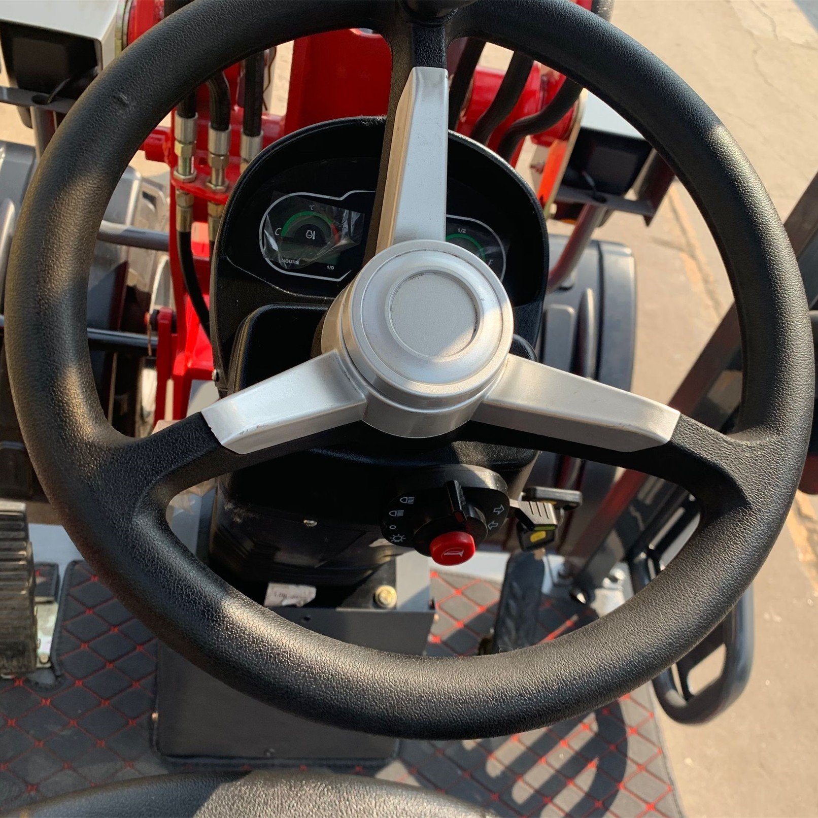 Construction machine used HZM809 Wheel Loader 0.9 tons used laoders
