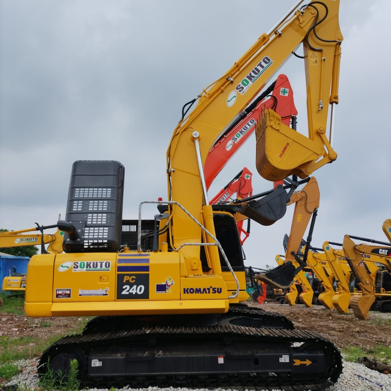 High Quality PC240 Digger Used Hydraulic Digging Komatsu PC220 PC240 PC270 Excavators For Sale