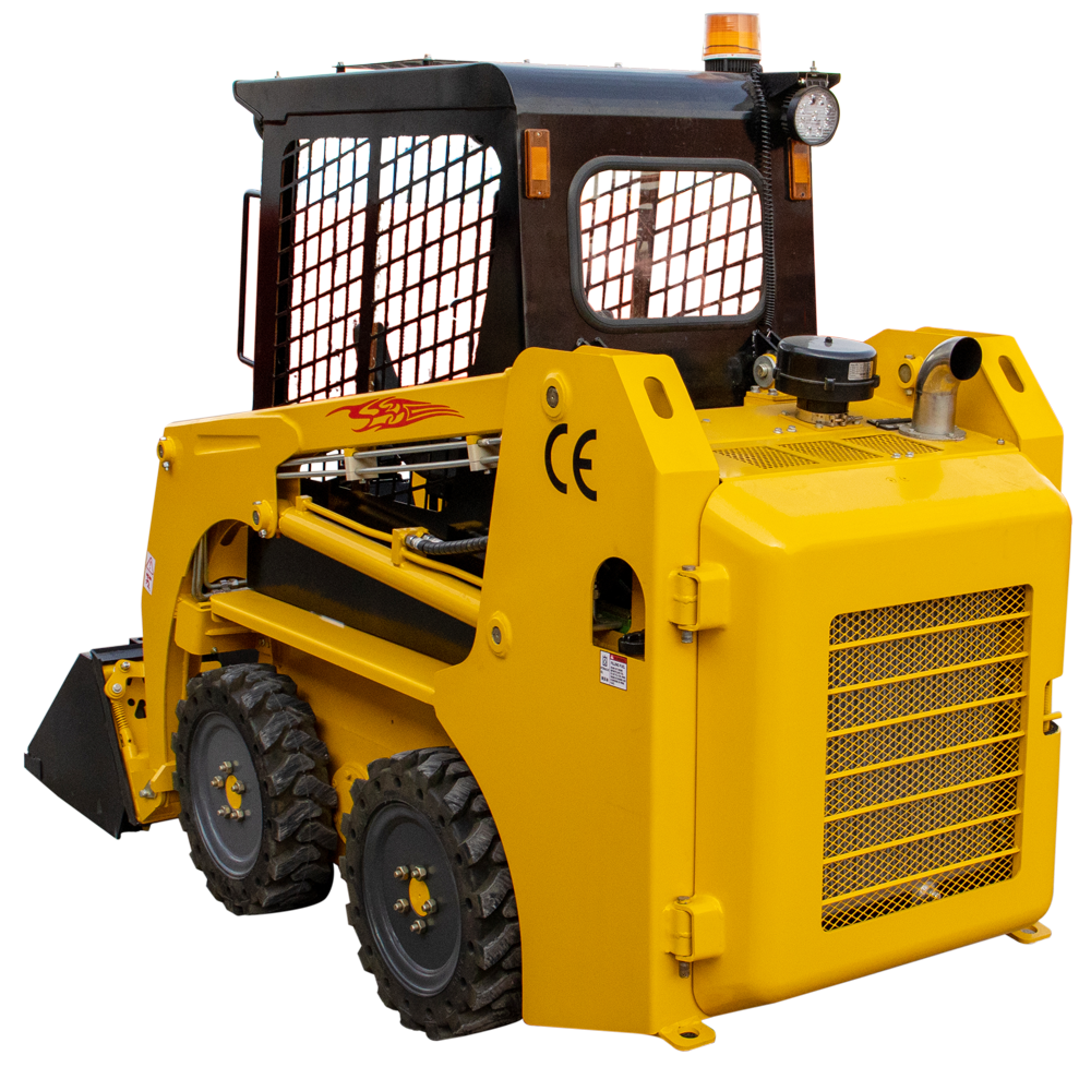 Mini Skid Steer Loader Mini Crawler Tracked Wheel Skid Steer Loader With Attachment from China factory