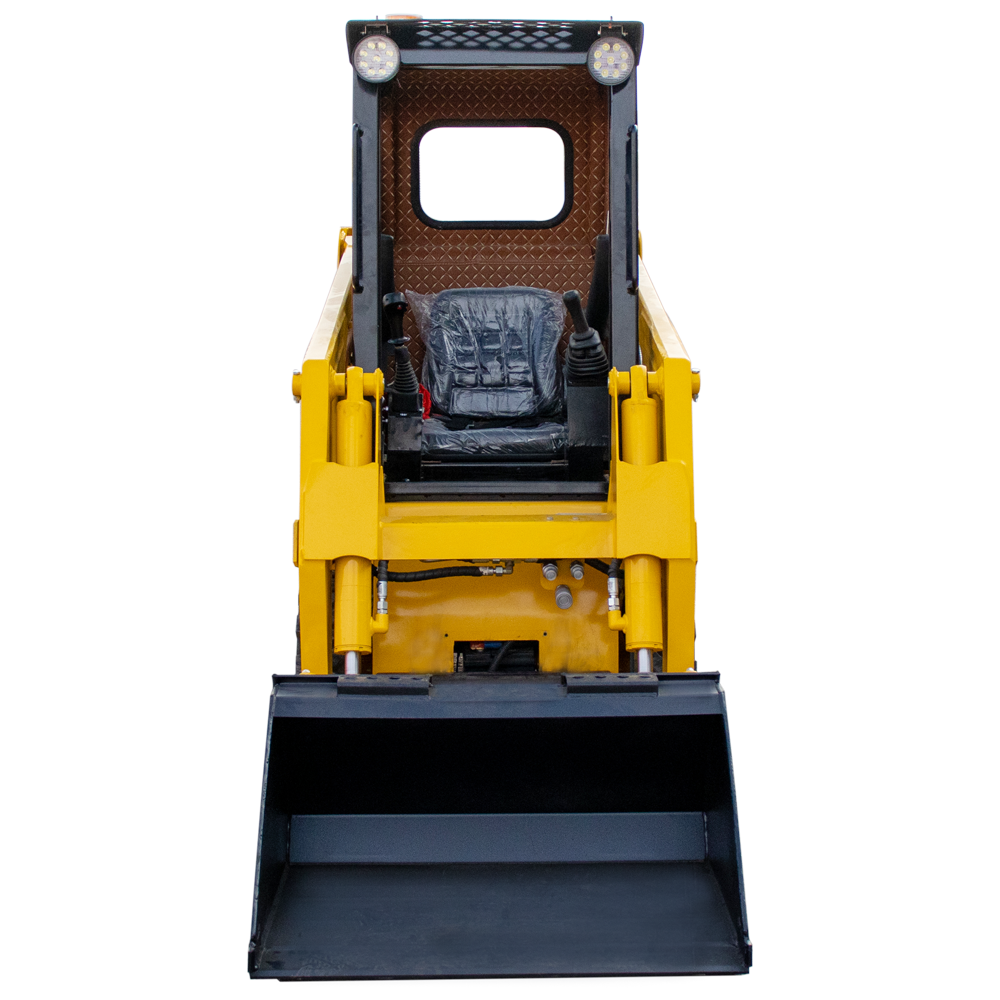 Mini Skid Steer Loader Mini Crawler Tracked Wheel Skid Steer Loader With Attachment from China factory