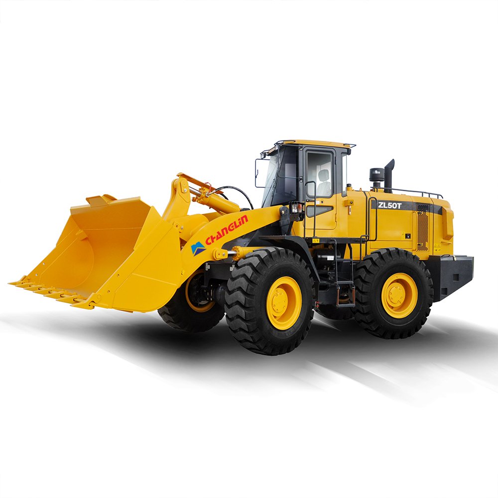 Changlin SINOMACH New Brand ZL50T 5 ton as Lugong L938 L958 mini front end loader wheel loader price for hot sale