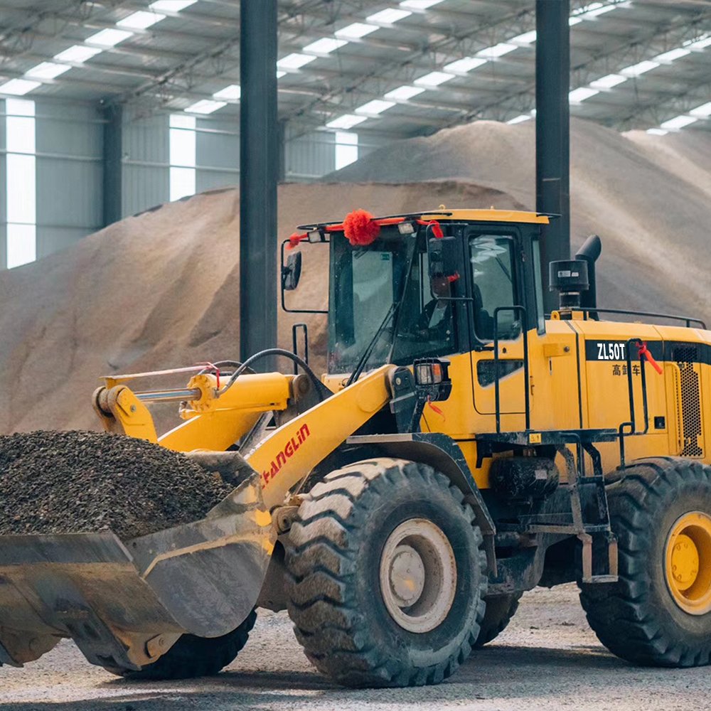 Changlin SINOMACH New Brand ZL50T 5 ton as Lugong L938 L958 mini front end loader wheel loader price for hot sale