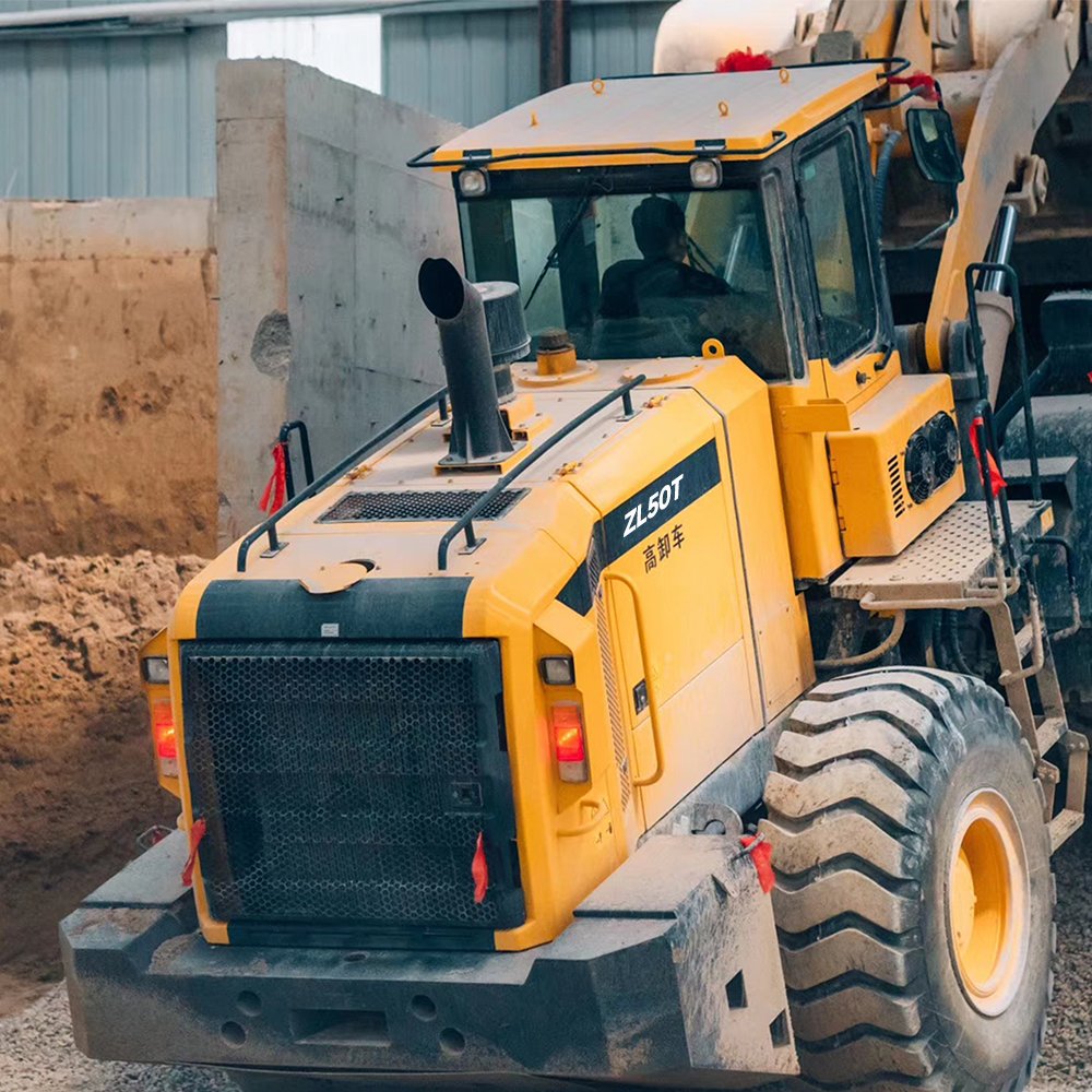 Changlin SINOMACH New Brand ZL50T 5 ton as Lugong L938 L958 mini front end loader wheel loader price for hot sale