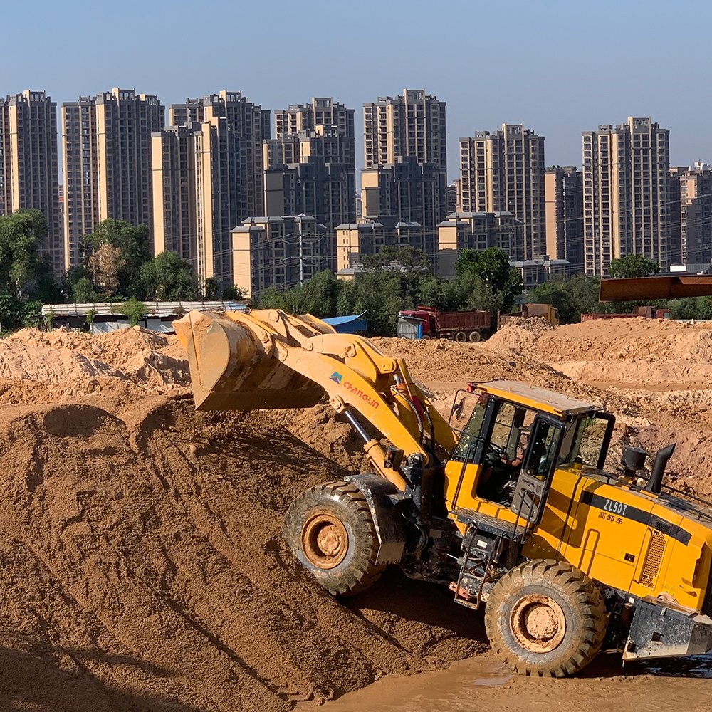 Changlin SINOMACH New Brand ZL50T 5 ton as Lugong L938 L958 mini front end loader wheel loader price for hot sale