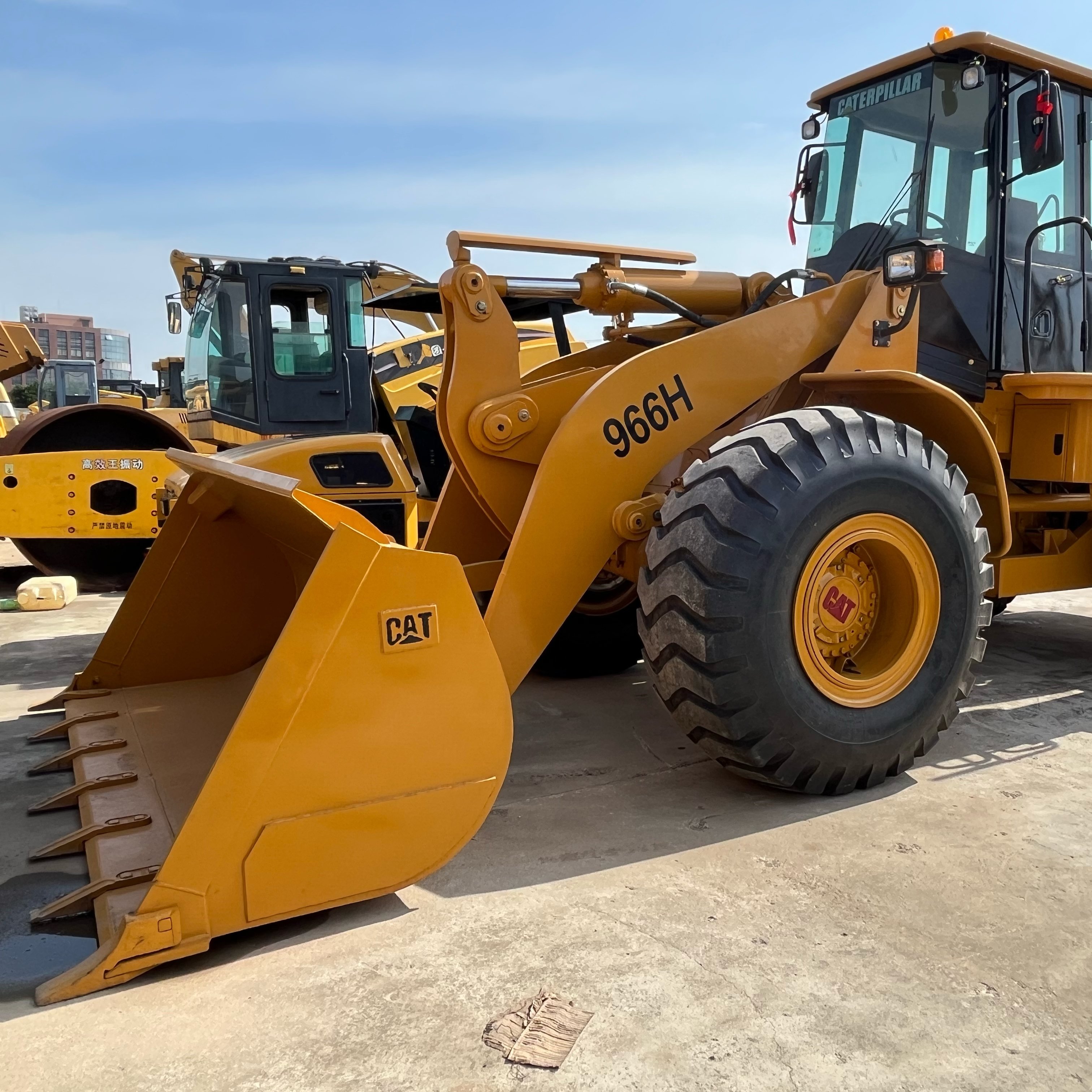 Japan used wheel loader 966H used wheel loader CAT 966H in cheap price