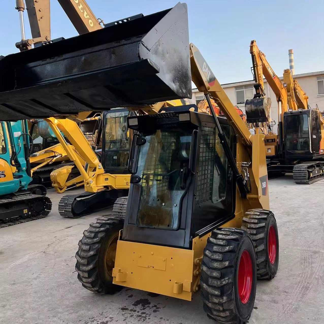 New Used Cat skid steer loader 242d 262D skid steer loader
