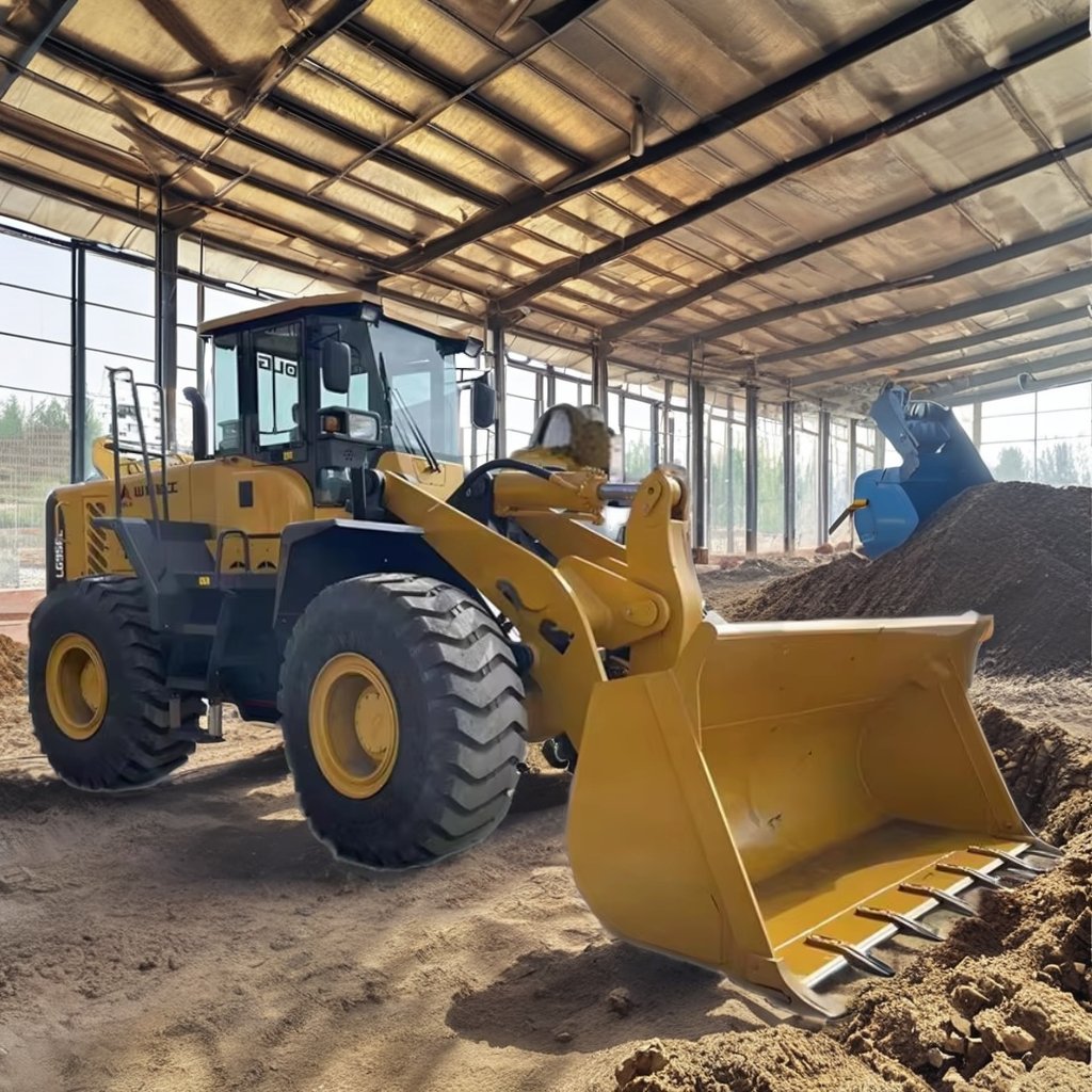 Hot Selling Domestic Second-Hand Front Shovel Wheel Loader 5 Ton Road Equipment Farms Featuring Engine Gearbox Bearing Pump