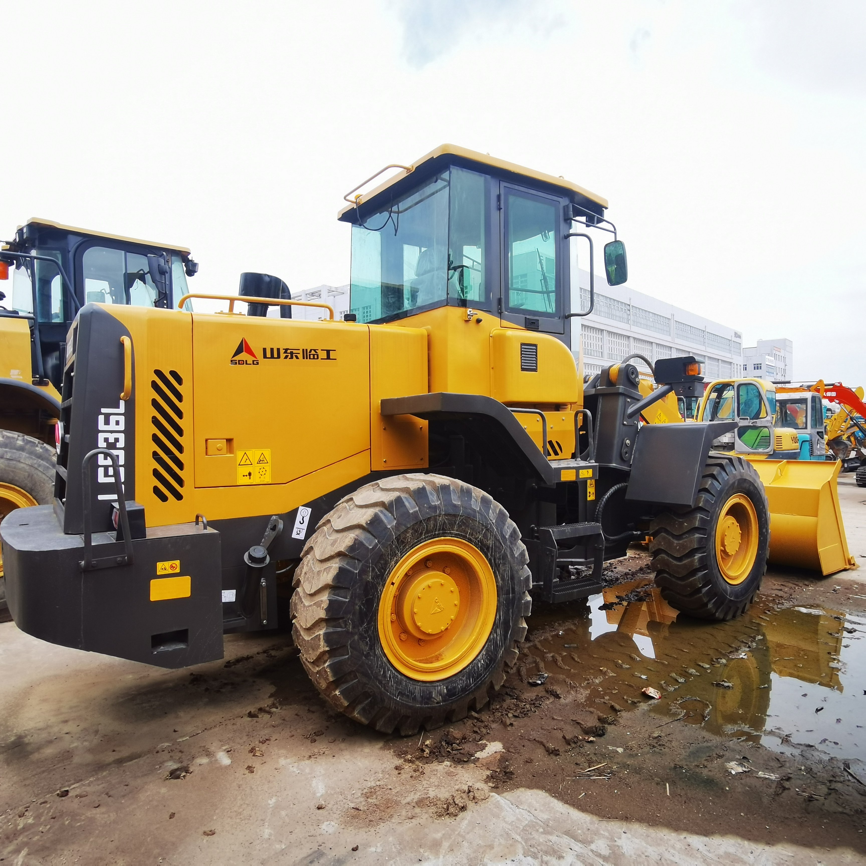Cheap Sale Used SDLG LG936L Front Wheel Loader 92kw New Weichai Engine 10.6ton Farm Use Short Usage Core Motor Gearbox Bearing