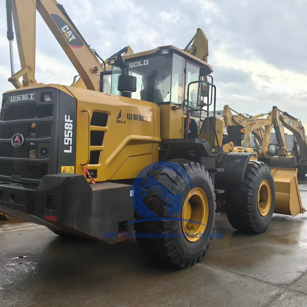SDLG L958F Wheel loader , 5Ton SDLG Loader with weichai engine ,958F for quarry mine