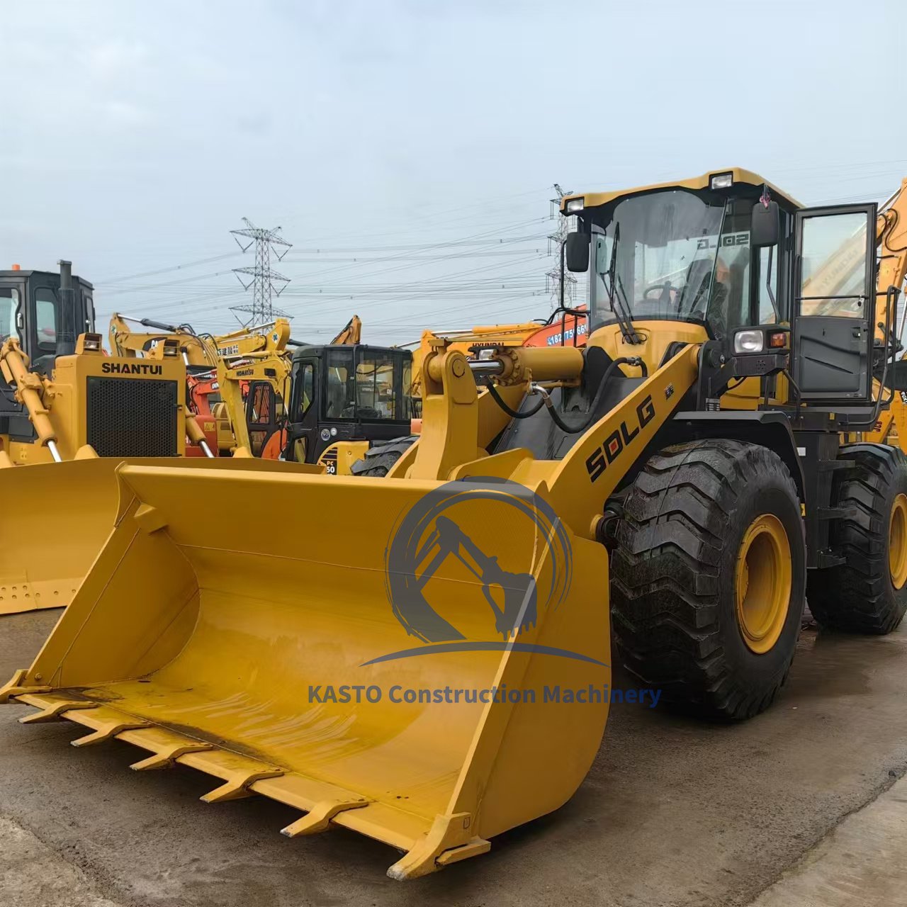 SDLG L958F Wheel loader , 5Ton SDLG Loader with weichai engine ,958F for quarry mine