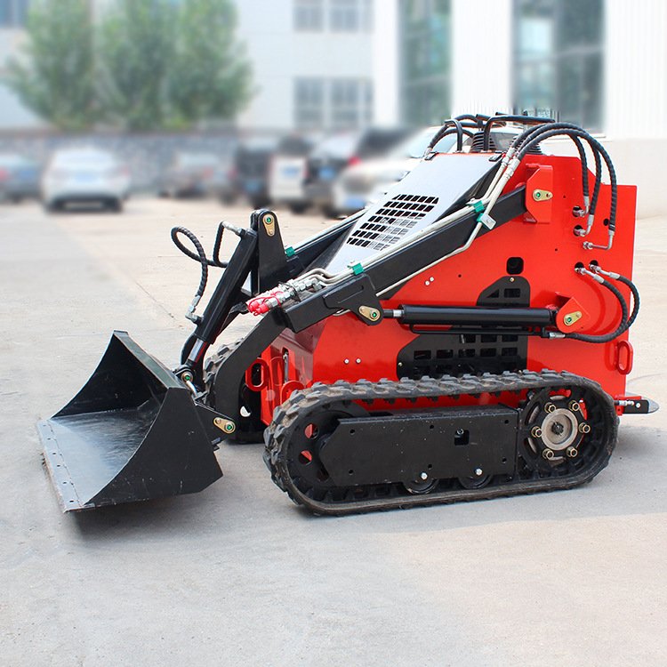 Multifunctional Used Racoon Skid Steer Loader Mini Crawler Skid Steer Loader Small Cat Backhoe Skid Steer Loader for Sale