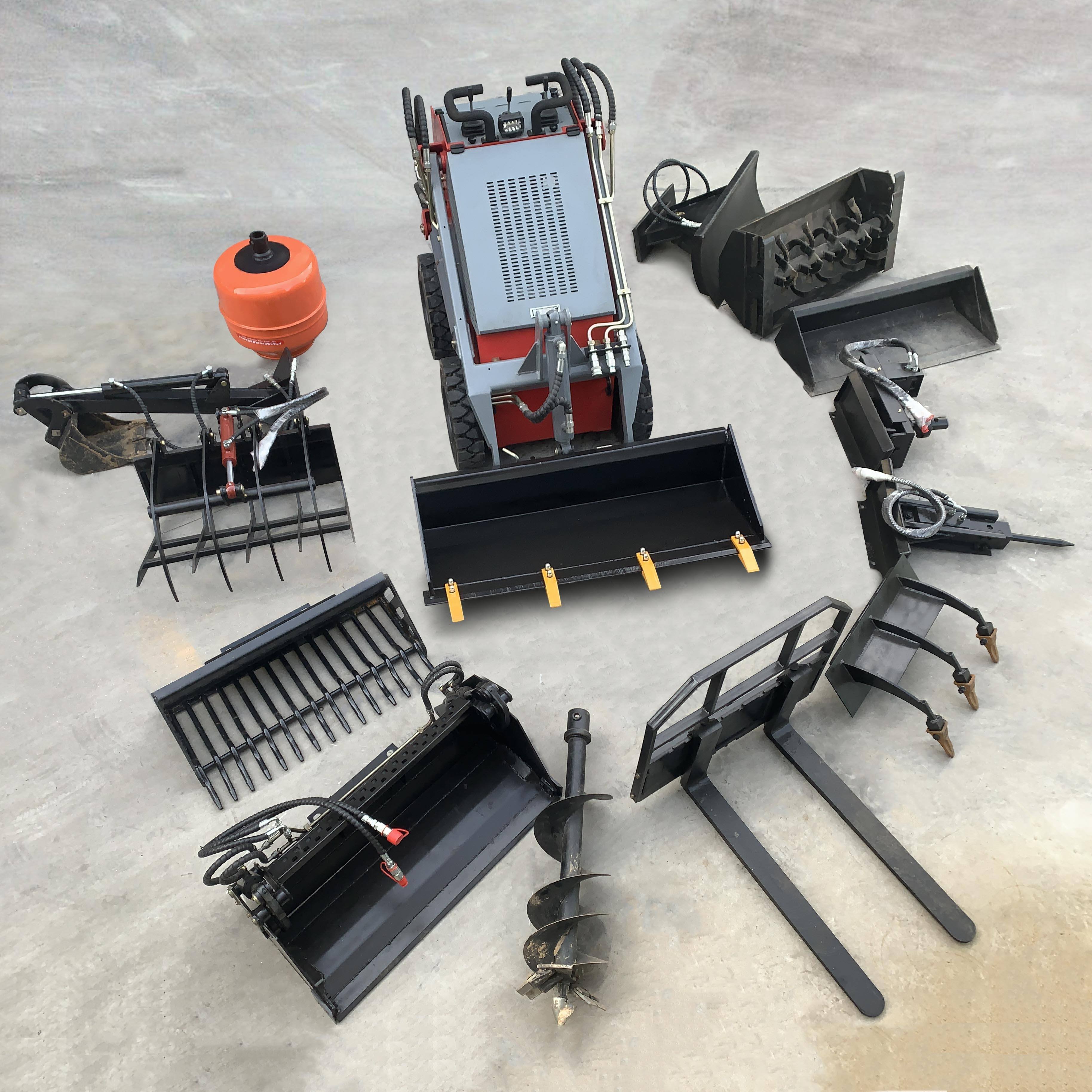 New Products skid steer loader mini forklift used skid steer loaderfor sale