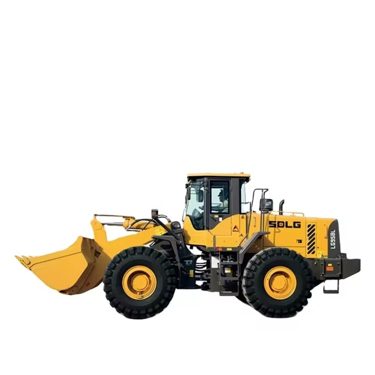SDLG L958F used wheel loader price list China price 17ton small telescopic front end loader 4 wheel drive used wheel loader
