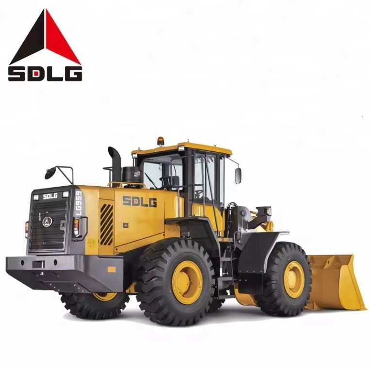 SDLG L958F used wheel loader price list China price 17ton small telescopic front end loader 4 wheel drive used wheel loader