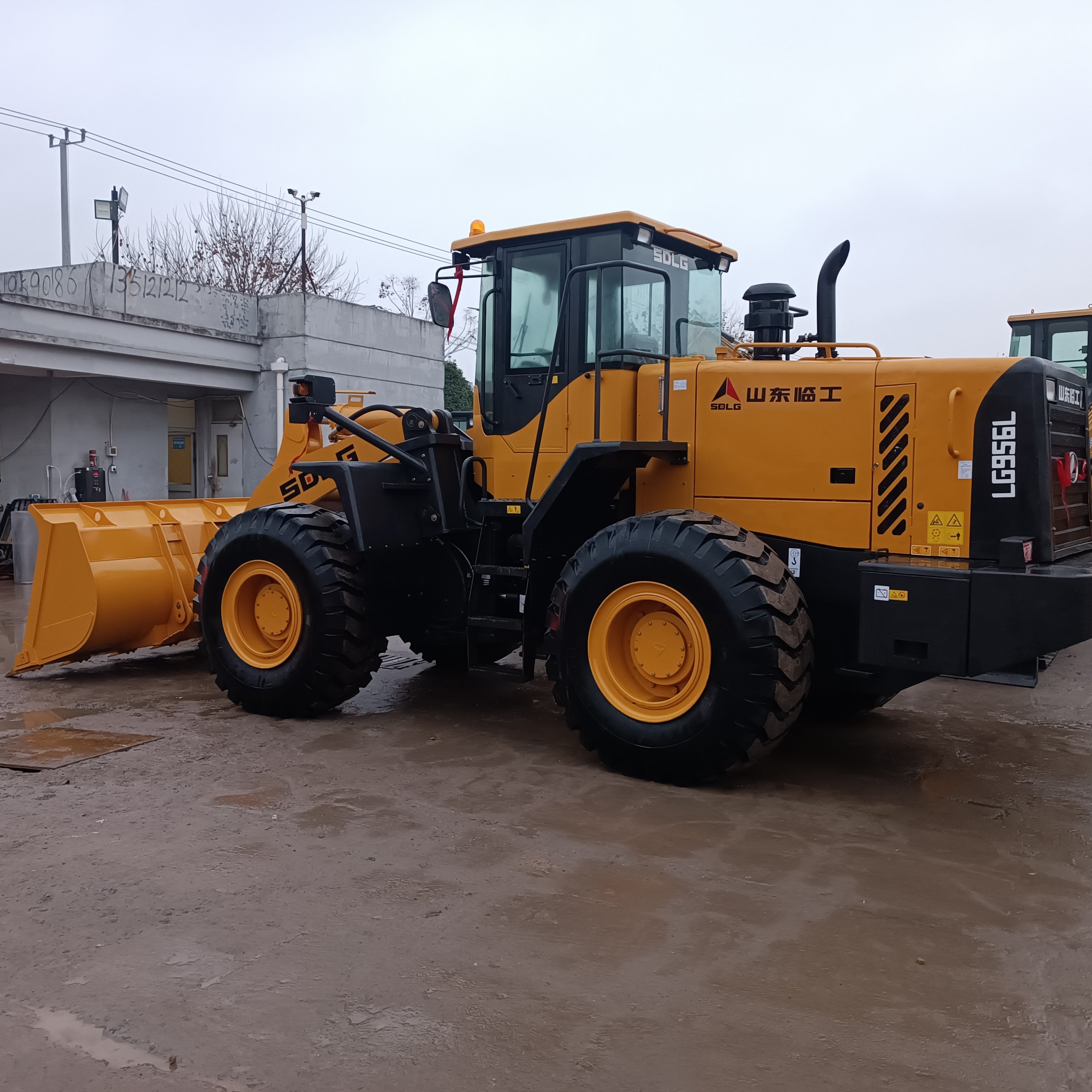 Original China Shandong Lingong 956F loader for sale,sdlg used loader lg956f