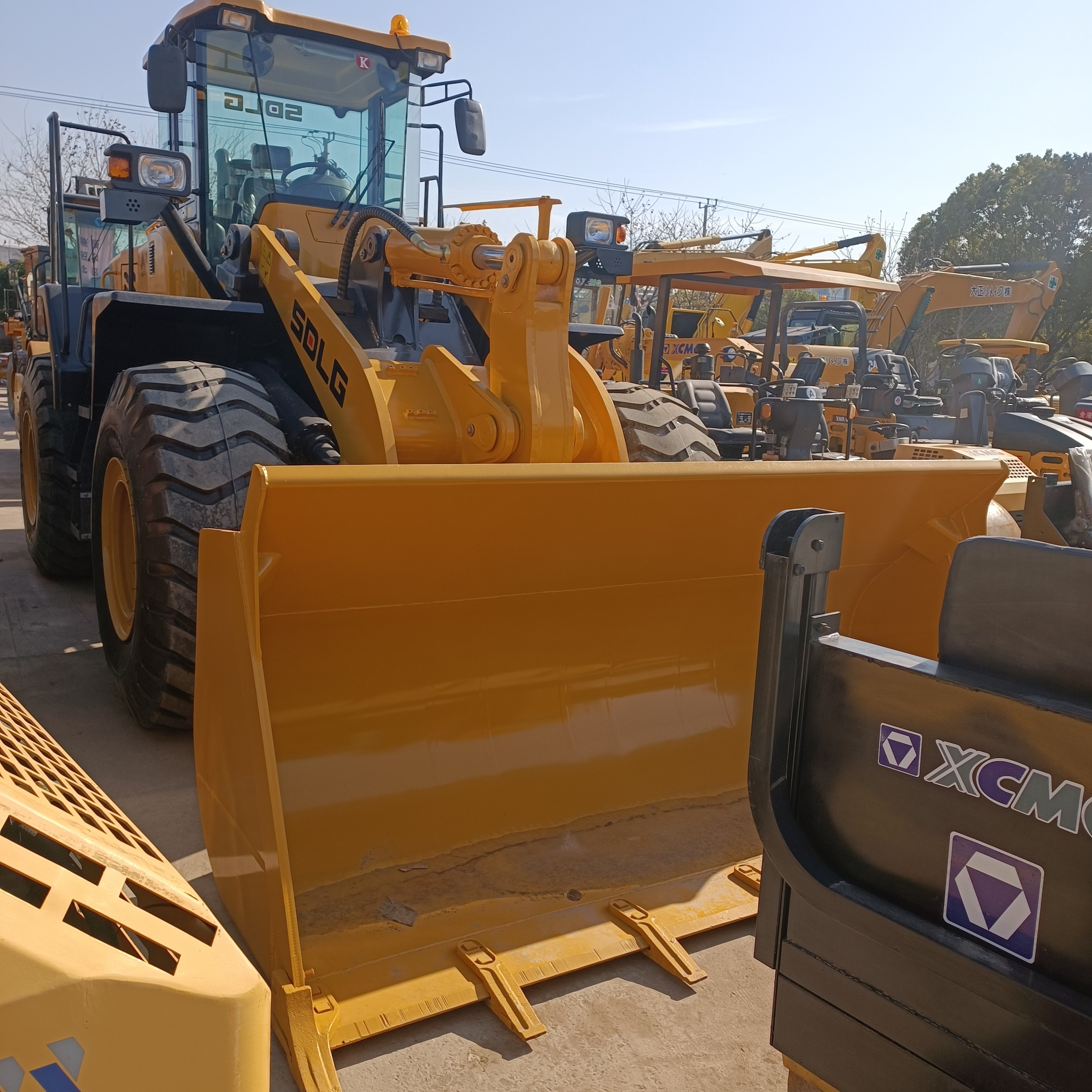 Original China Shandong Lingong 956F loader for sale,sdlg used loader lg956f