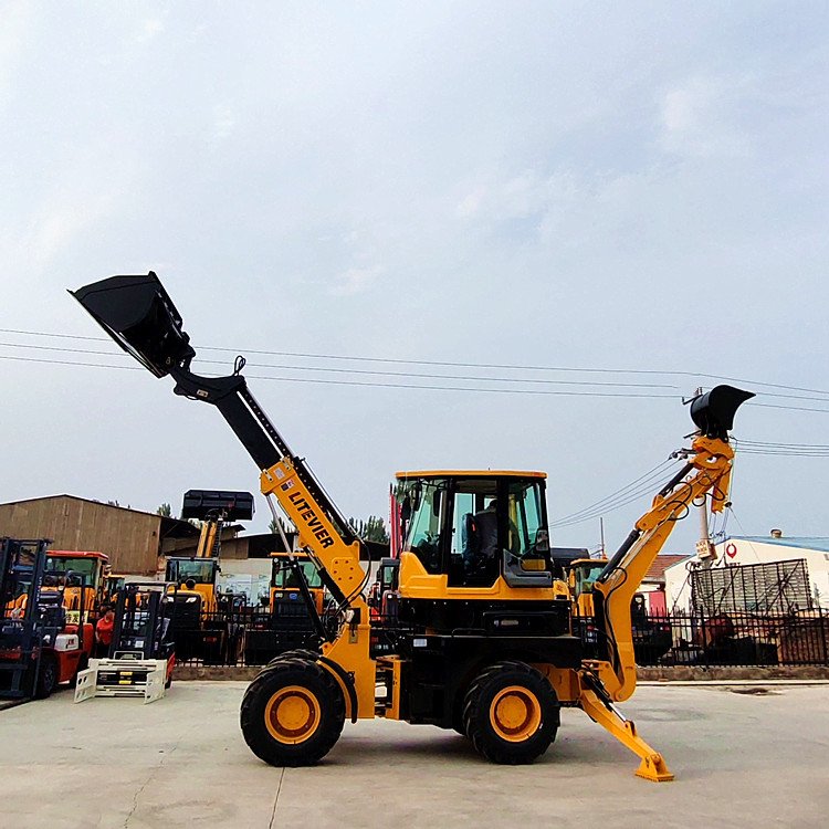 EURO5 EPA engine Diesel backhoe loader 4x4 China Small Mini Retroexcavadora loaders used Backhoe Loader for Sale