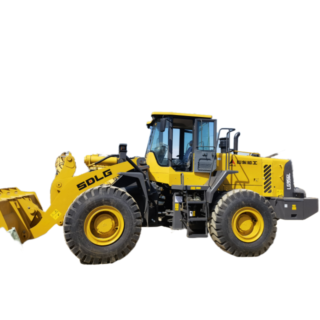 Running Condition China Made Wheel Loader Lingong SDLG956 Used Loader For Sale In Shanghai Site