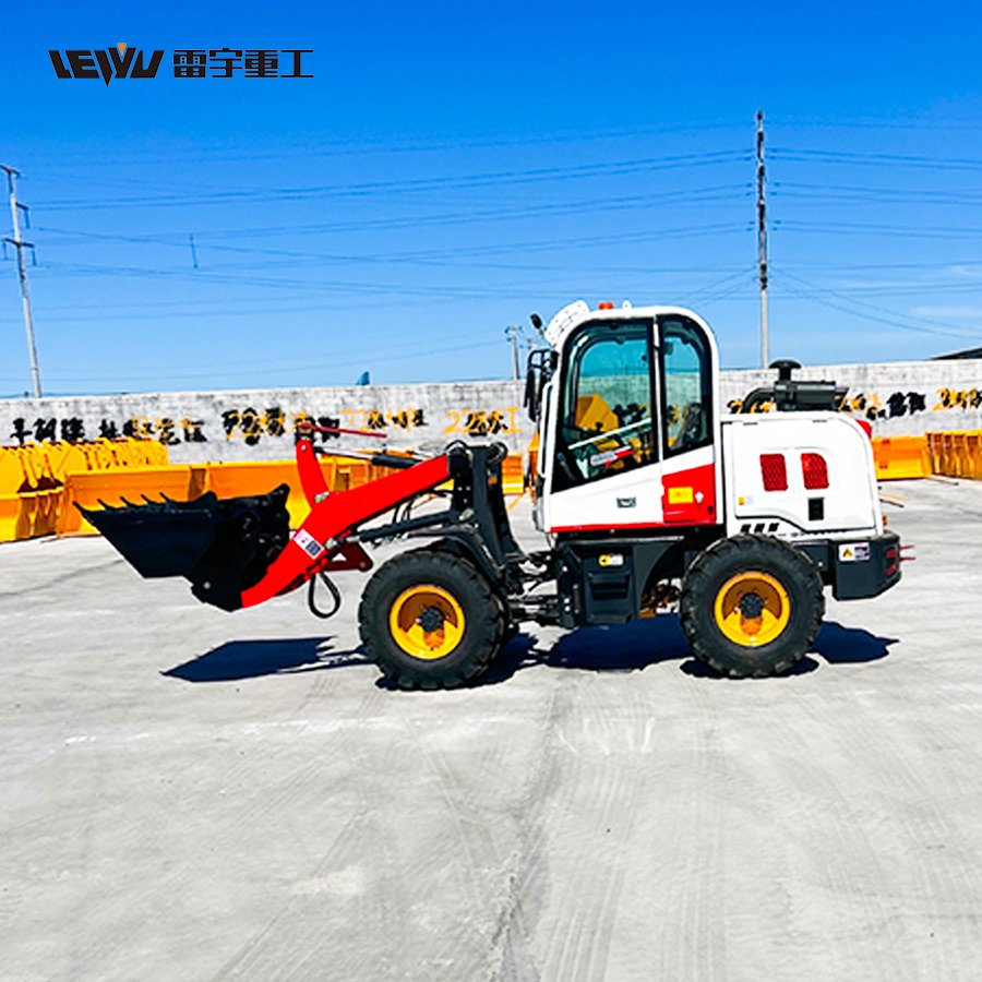 New Diesel Ce Epa Engine Large Mini Farm Wheel Loader Loader 4x4 With Bucket Attachment