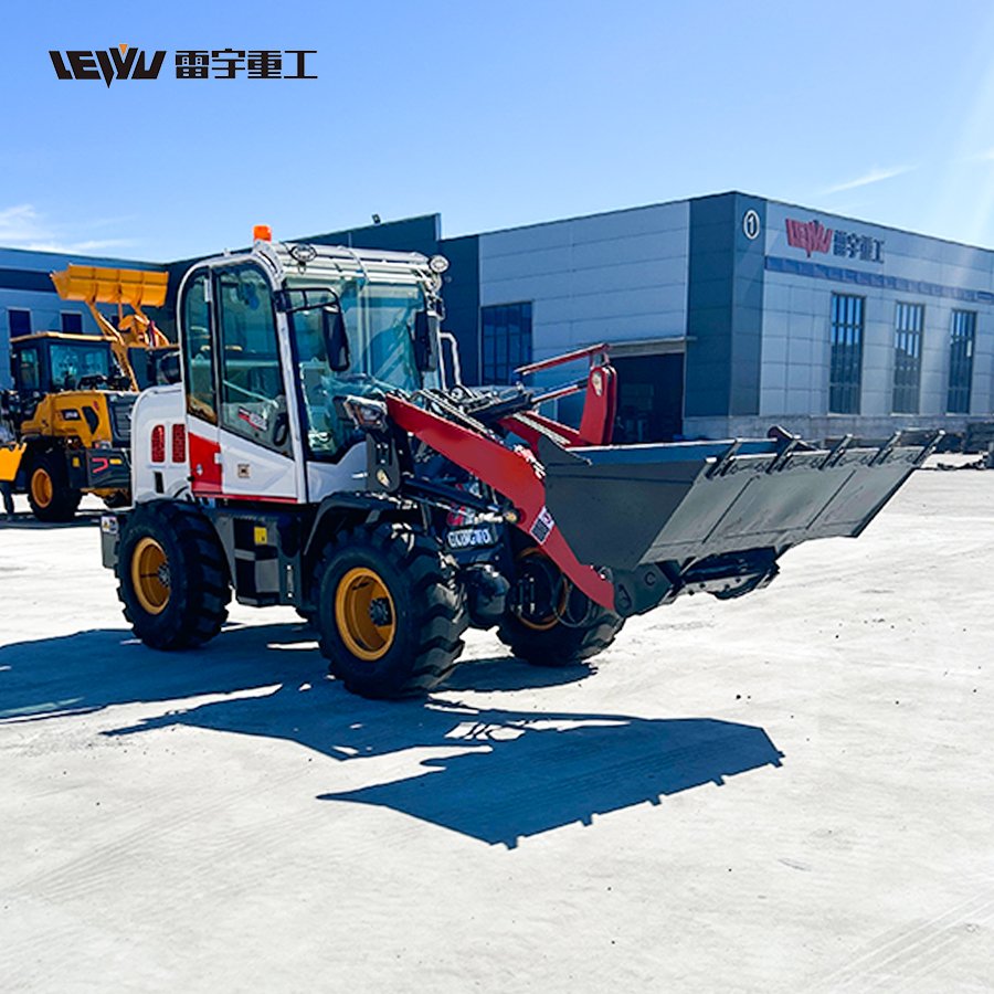 New Diesel Ce Epa Engine Large Mini Farm Wheel Loader Loader 4x4 With Bucket Attachment