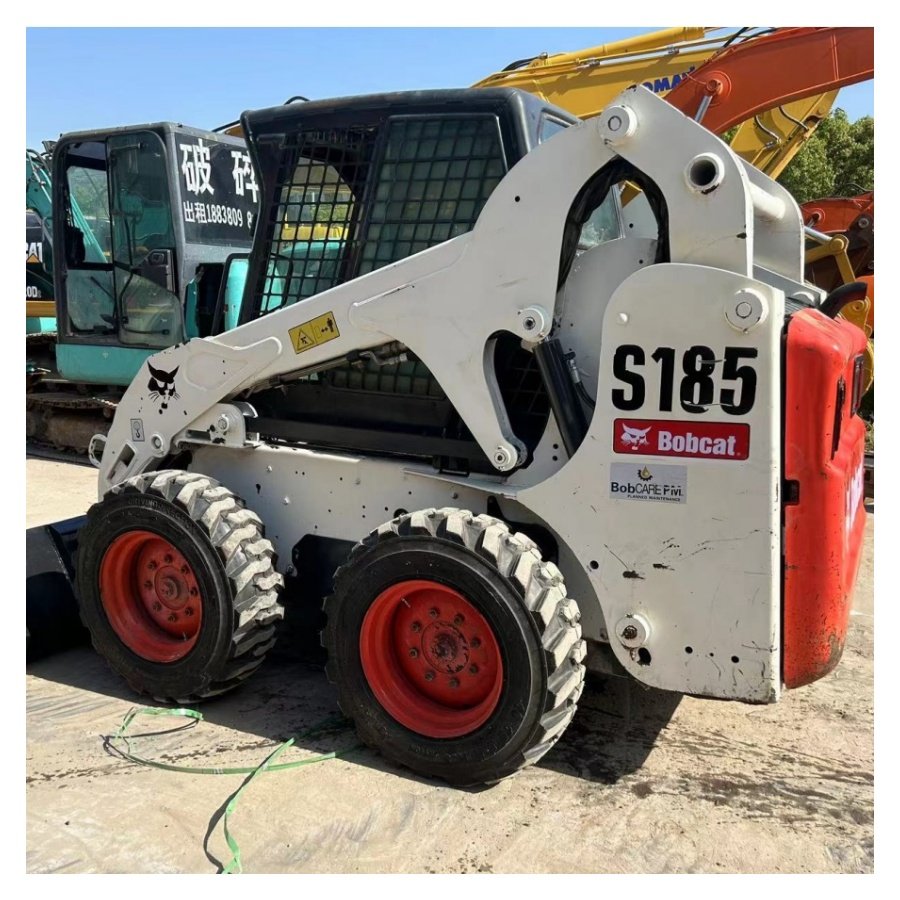 Good quality Mini Construction machine used B0BCAT skid steer loader S185 for sale bobcat loader with low price