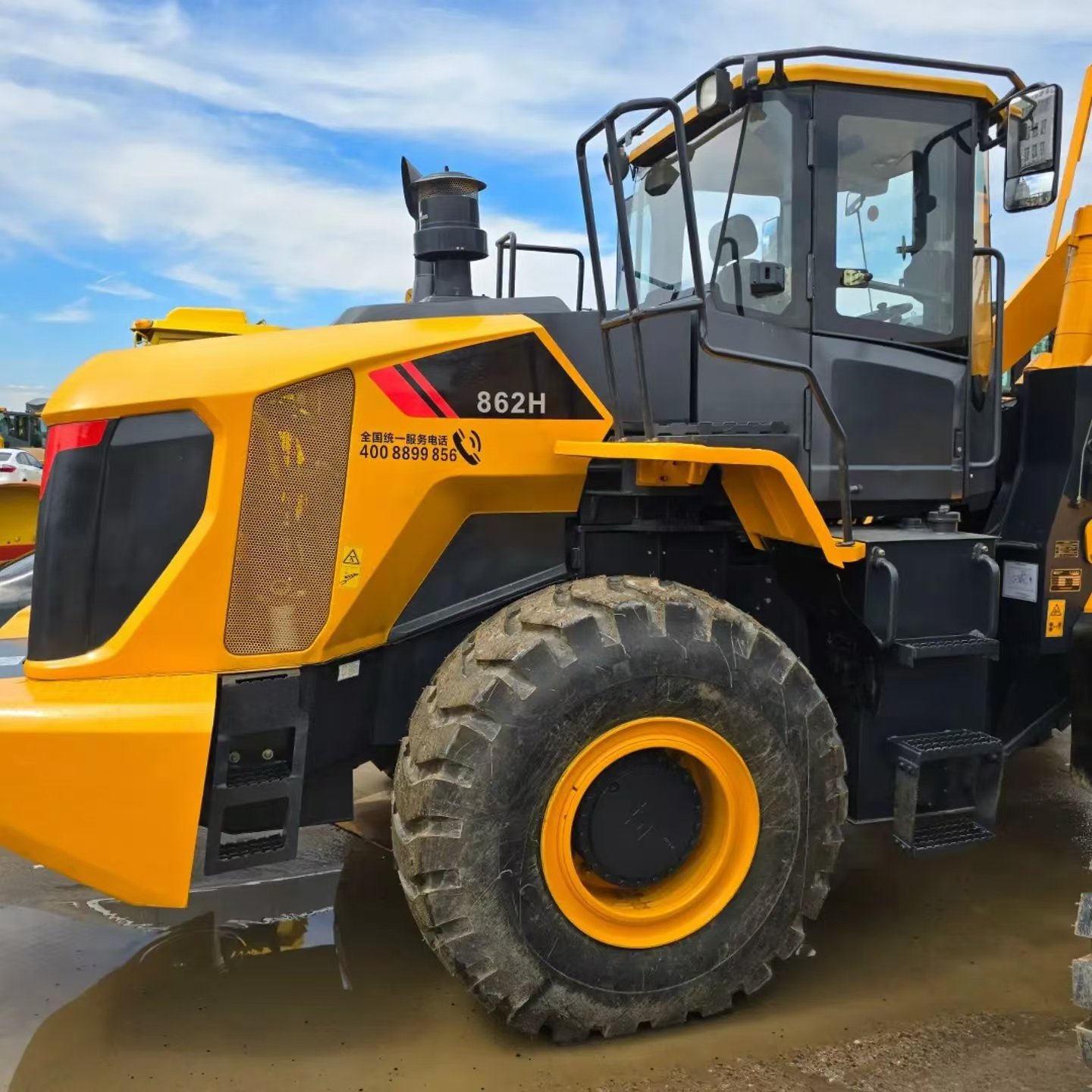 Hot New Used CLG862H 15 Ton Front Tractor Loader with Weichai Engine Pump Gearbox PLC Core for Restaurants Cheap Price