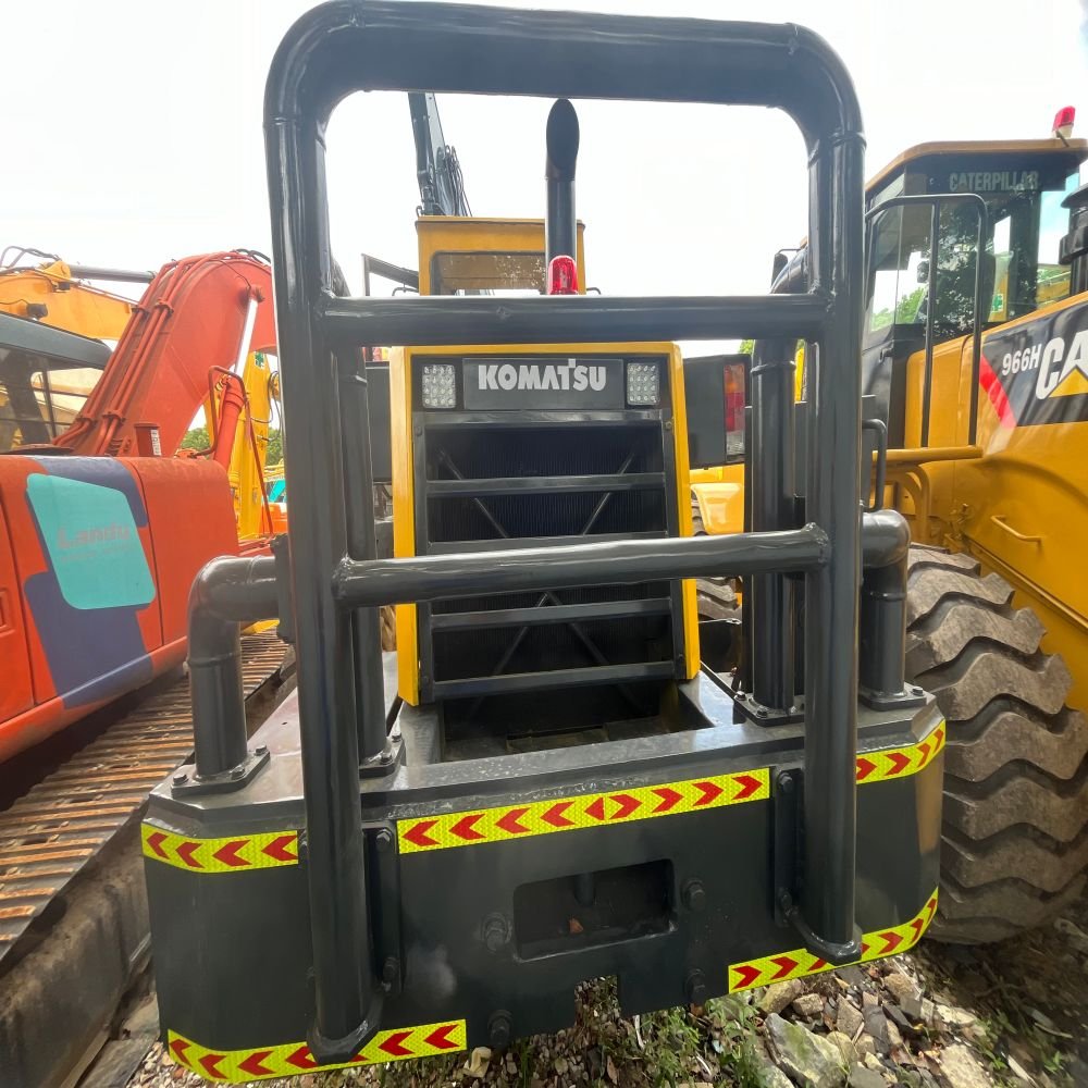 Used Komatsu WA320 Wheel Loader Machine Front Loader Cat Engine Second-Hand Equipment JCB Backhoe Loader 3CX 4CX Manufactured