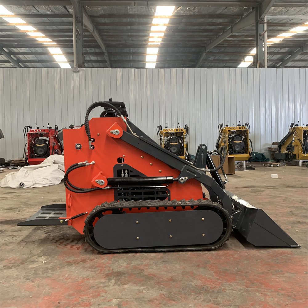 Chinese cheapest mini skid steer loader with tracks skid steer track used loaders for sale